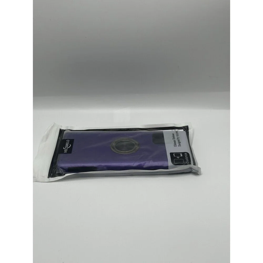 Samsung Galaxy A42 5G Case Purple Shockproof Ring Holder Slim Cover
